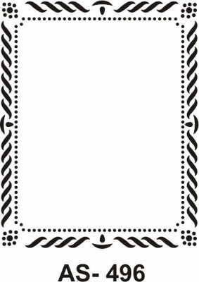 Cadence New Stencil Collection A4 AS-496 - 1