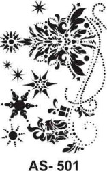 Cadence New Stencil Collection A4 AS-501 - 1
