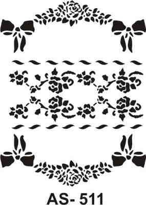 Cadence New Stencil Collection A4 AS-511 - 1