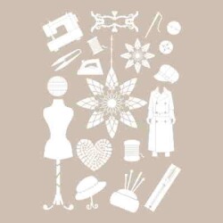 Cadence New Stencil Collection A4 AS-545 - 1