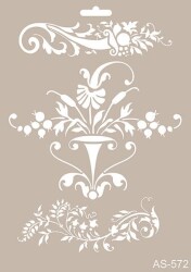 Cadence New Stencil Collection A4 AS-572 - 1