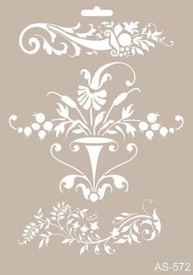Cadence New Stencil Collection A4 AS-572 - 1