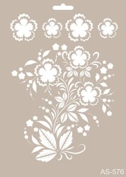 Cadence New Stencil Collection A4 AS-576 - 1