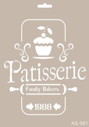 Cadence New Stencil Collection A4 AS-581 - 1
