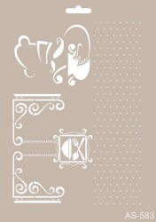 Cadence New Stencil Collection A4 AS-583 - 1