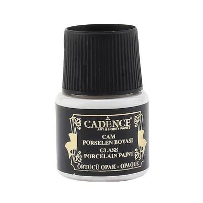 Cadence Opak Cam Porselen Boyası 45 ml 001 Beyaz - 1