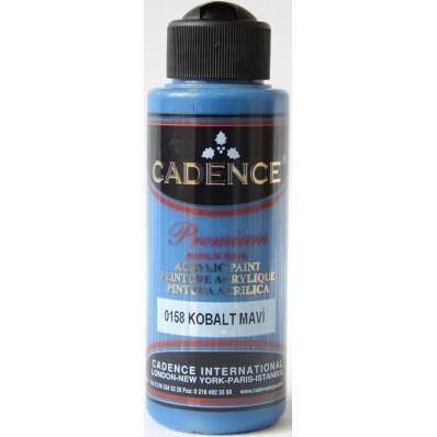Cadence Premium Akrilik Boya 120 ml. 0158 Kobalt Mavi - 1