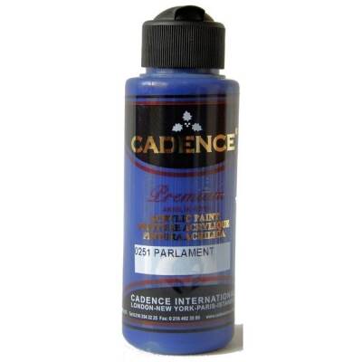 Cadence Premium Akrilik Boya 120 ml. 0251 Parliament Mavi - 1