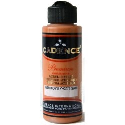 Cadence Premium Akrilik Boya 120 ml. 0850 K. Oksit Sarı - 1