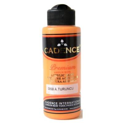 Cadence Premium Akrilik Boya 120 ml. 0858 A. Turuncu - 1