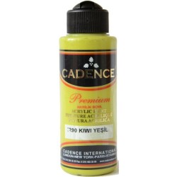 Cadence Premium Akrilik Boya 120 ml. 1290 Kiwi Yeşili - 1