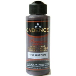 Cadence Premium Akrilik Boya 120 ml. 1296 Mürdüm - 1