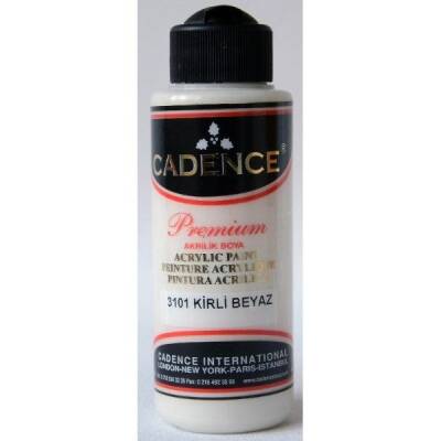 Cadence Premium Akrilik Boya 120 ml. 3101 Kirli Beyaz - 1