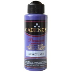 Cadence Premium Akrilik Boya 120 ml. 6029 Koyu Mor - 1