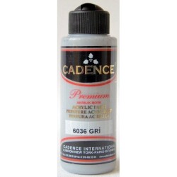 Cadence Premium Akrilik Boya 120 ml. 6036 Gri - 1