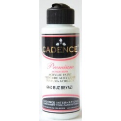 Cadence Premium Akrilik Boya 120 ml. 6440 Buz Beyazı - 1