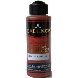 Cadence Premium Akrilik Boya 120 ml. 7590 Kızıl Kahve - 1