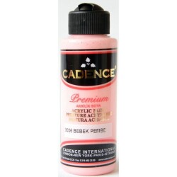 Cadence Premium Akrilik Boya 120 ml. 9036 Bebek Pembe - 1