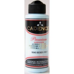 Cadence Premium Akrilik Boya 120 ml. 9040 Bebek Mavi - 1