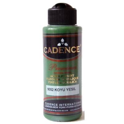 Cadence Premium Akrilik Boya 120 ml. 9052 Koyu Yeşil - 1