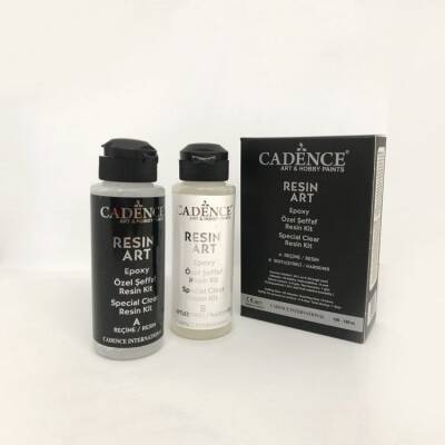 Cadence Resin Art Epoksi Şeffaf Reçine 120ml + 120ml Kit - 1