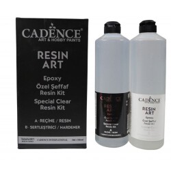 Cadence Resin Art Epoksi Şeffaf Reçine 750ml + 750ml Kit - 1
