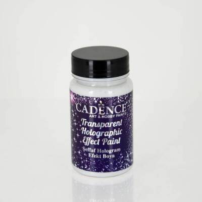 Cadence Şeffaf Hologram Efekt Boya (Transparent Holographic Effect) 90 ml. - 1