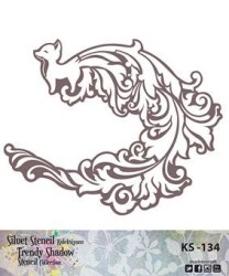 Cadence Siluet (Kenarsız) Stencil KS-134 - 1