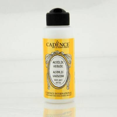 Cadence Su Bazlı Vernik YARI MAT 120 ml. - 1