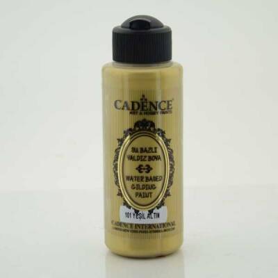 Cadence Su Bazlı Yaldız 120 ml. 101 Yeşil Altın - 1