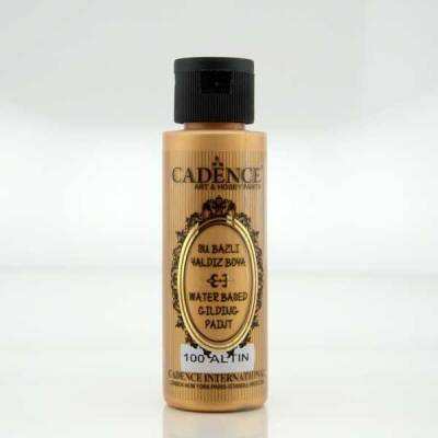 Cadence Su Bazlı Yaldız 70 ml. 100 Altın - 1