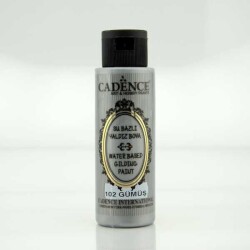 Cadence Su Bazlı Yaldız 70 ml. 102 Gümüş - 1