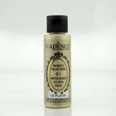 Cadence Su Bazlı Yaldız 70 ml. 107 Platin - 1