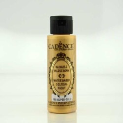Cadence Su Bazlı Yaldız 70 ml. 108 Süper Altın - 1