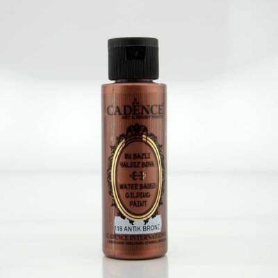 Cadence Su Bazlı Yaldız 70 ml. 118 Antik Bronz - 1