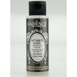 Cadence Ultimate Glaze Su Bazlı Sır Vernik PARLAK 70 ml. - 1