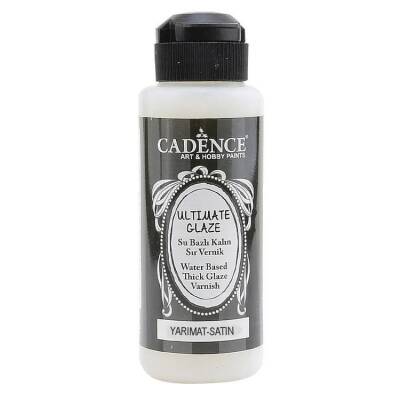 Cadence Ultimate Glaze Su Bazlı Sır Vernik YARI MAT 120 ml. - 1