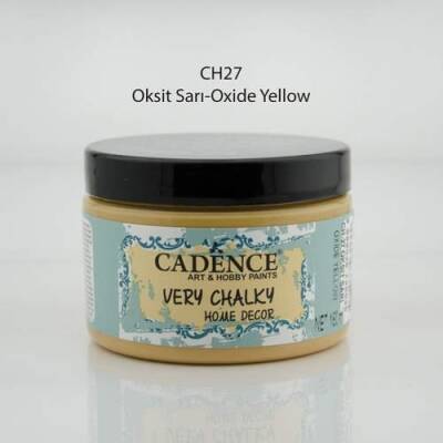 Cadence Very Chalky Home Decor Mobilya Boyası 150 ml. CH-27 OKSİT SARI - 1