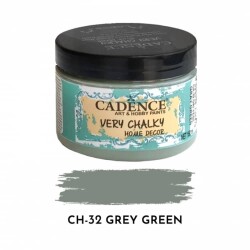 Cadence Very Chalky Home Decor Mobilya Boyası 150 ml. CH-32 GRİ YEŞİL - 1