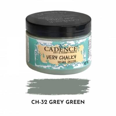 Cadence Very Chalky Home Decor Mobilya Boyası 150 ml. CH-32 GRİ YEŞİL - 1