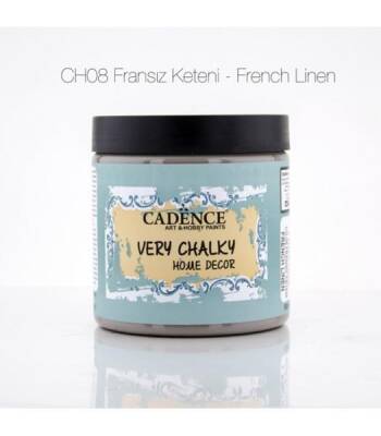 Cadence Very Chalky Home Decor Mobilya Boyası 500 ml. CH-08 FRANSIZ KETENİ - 1