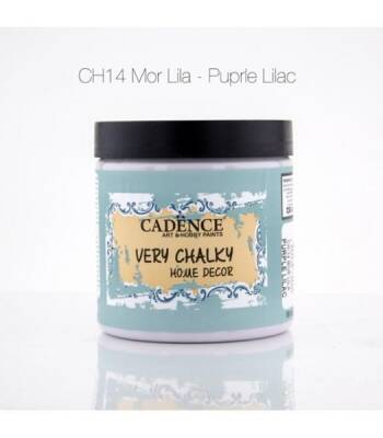 Cadence Very Chalky Home Decor Mobilya Boyası 500 ml. CH-14 MOR LİLA - 1