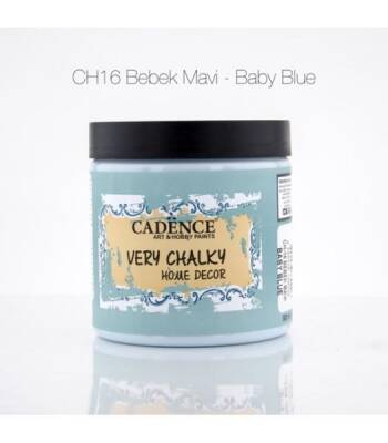 Cadence Very Chalky Home Decor Mobilya Boyası 500 ml. CH-16 BEBEK MAVİ - 1
