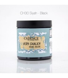 Cadence Very Chalky Home Decor Mobilya Boyası 500 ml. CH-30 SİYAH - 1