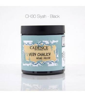 Cadence Very Chalky Home Decor Mobilya Boyası 500 ml. CH-30 SİYAH - 1