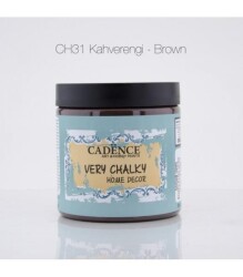 Cadence Very Chalky Home Decor Mobilya Boyası 500 ml. CH-31 KAHVERENGİ - 1