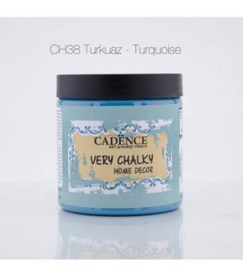 Cadence Very Chalky Home Decor Mobilya Boyası 500 ml. CH-38 TURKUAZ - 1