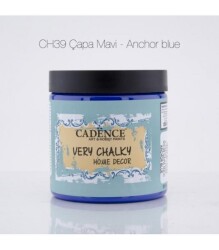 Cadence Very Chalky Home Decor Mobilya Boyası 500 ml. CH-39 ÇAPA MAVİ - 1