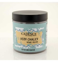 Cadence Very Chalky Home Decor Mobilya Boyası 500 ml. CH-42 GRİ KAHVE - 1