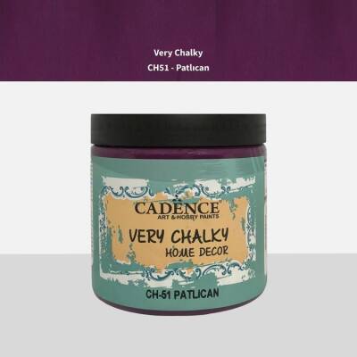 Cadence Very Chalky Home Decor Mobilya Boyası 500 ml. CH-51 PATLICAN - 1